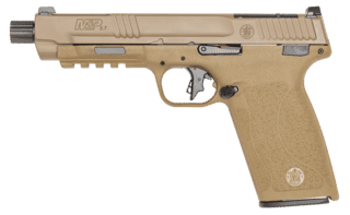 Smith and Wesson optic-ready pistol chambered in 5.7x28.